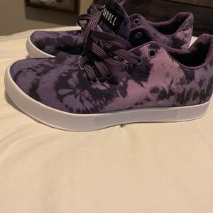No Bull Canvas Trainers. New, no box. Dark Purple Tie Dye